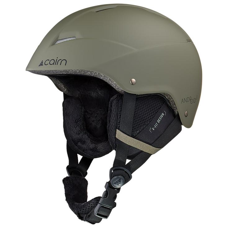 Cairn Casque de ski Android Junior Mat Khaki Présentation
