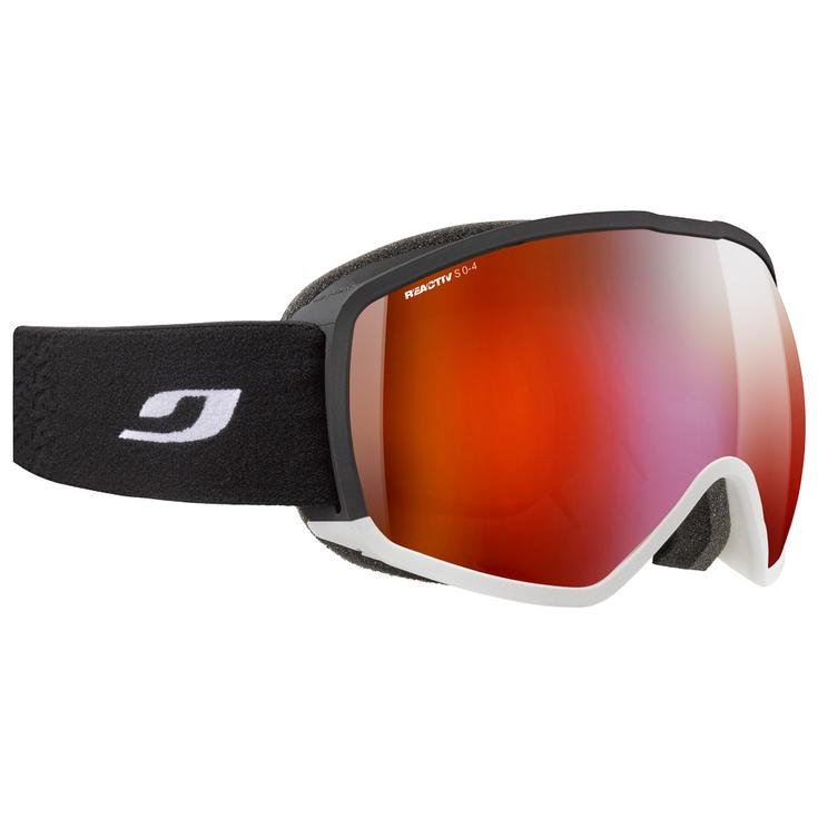 Julbo Masque de Ski Hit Noir Blanc Reactiv 0-4 High Contrast Présentation