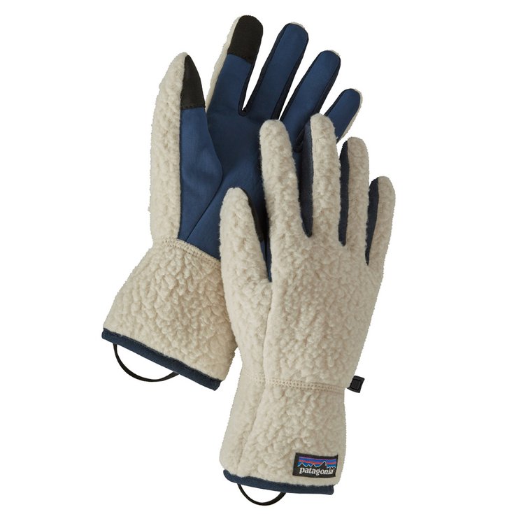 Patagonia Gant Retro Pile Gloves Pelican Profil