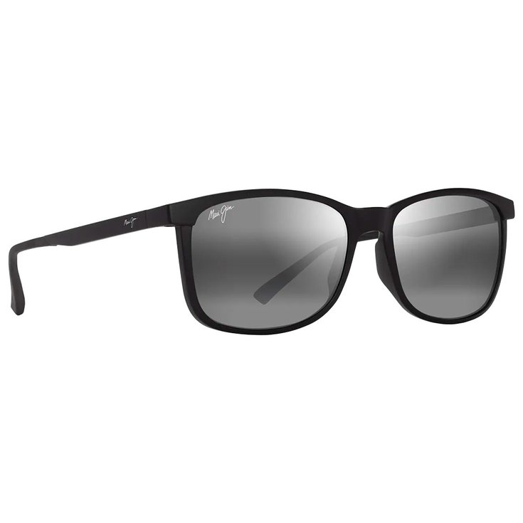 Maui Jim Lunettes de soleil Hulili Noir Mat Gris Neutre Minéral SuperThin Présentation