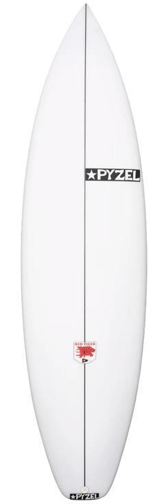 Pyzel Planche Surf Red Tiger Futures Côté