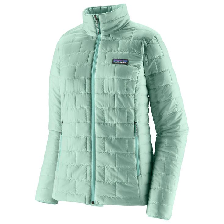 Patagonia Doudoune W's Nano Puff Jacket Permafrost Thin Ice Présentation
