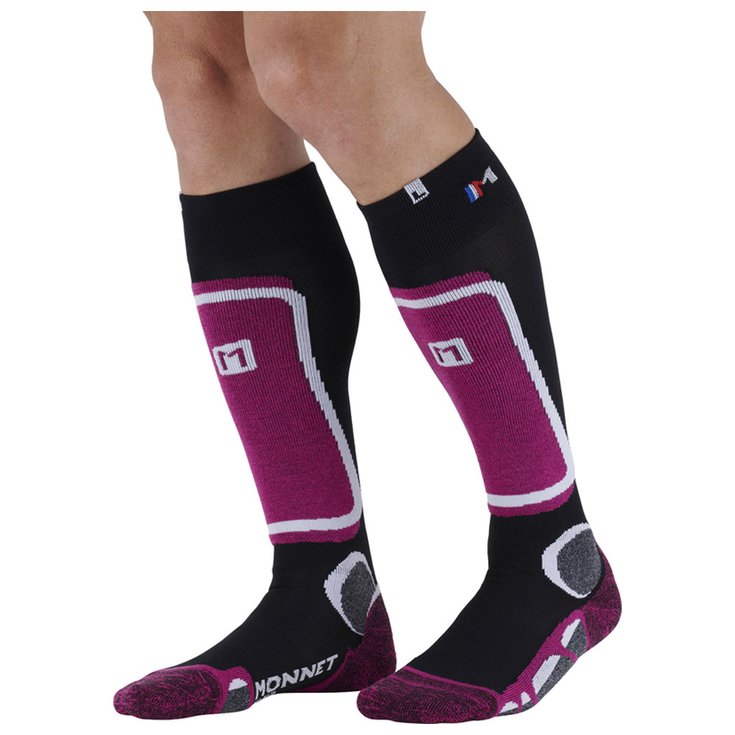 Monnet Chaussettes Backside Plus Pink Présentation