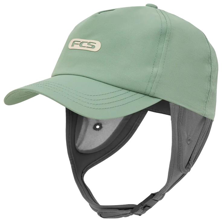 Fcs Casquettes Essential Truckers Iceberg Green Présentation