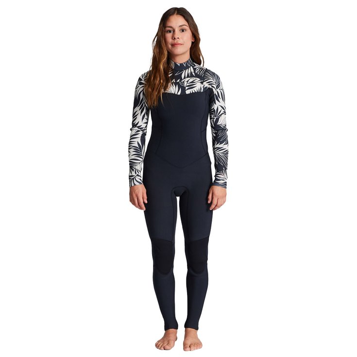Billabong Combinaison Intégrale Salty Dayz 4/3 Front Zip In Paradise Présentation