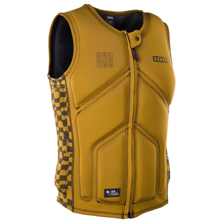 Ion Impact Vest Collision Vest Core Front Zip Gold Burst Présentation