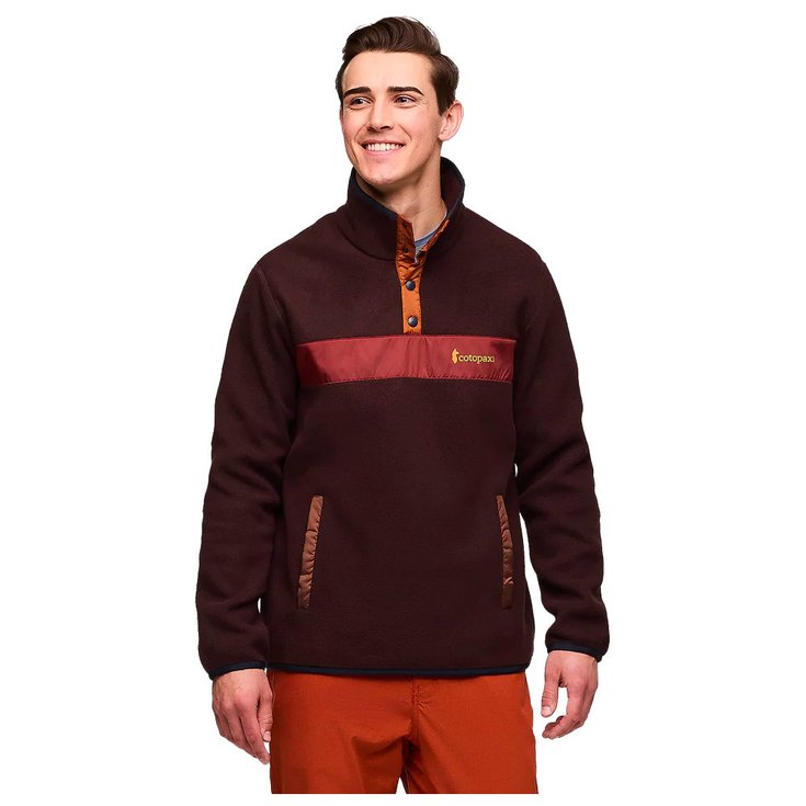 Cotopaxi Polaire Teca Fleece Pullover Cowboy Coffee Présentation