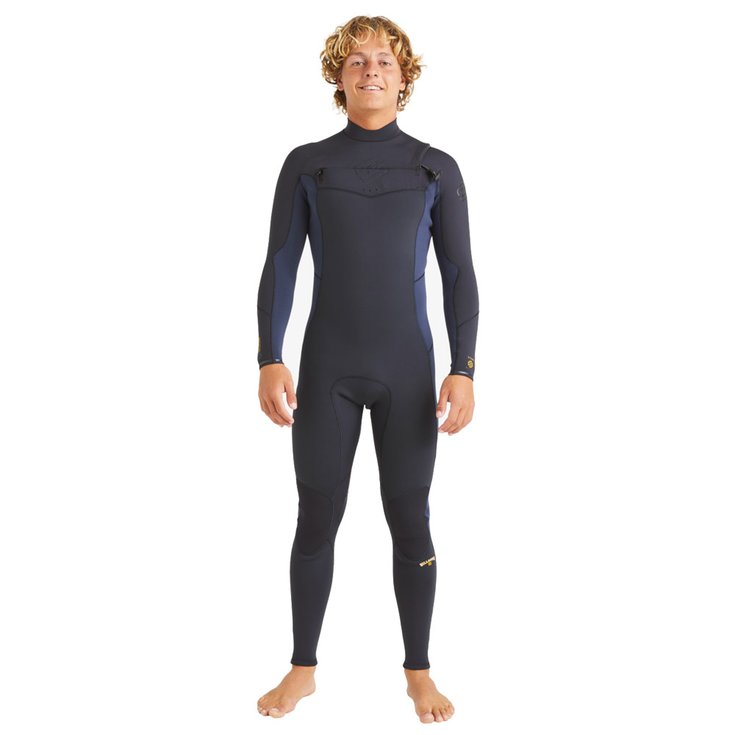 Billabong Combinaison Intégrale Absolute Natural 4/3 Chest Zip Dark Navy Présentation