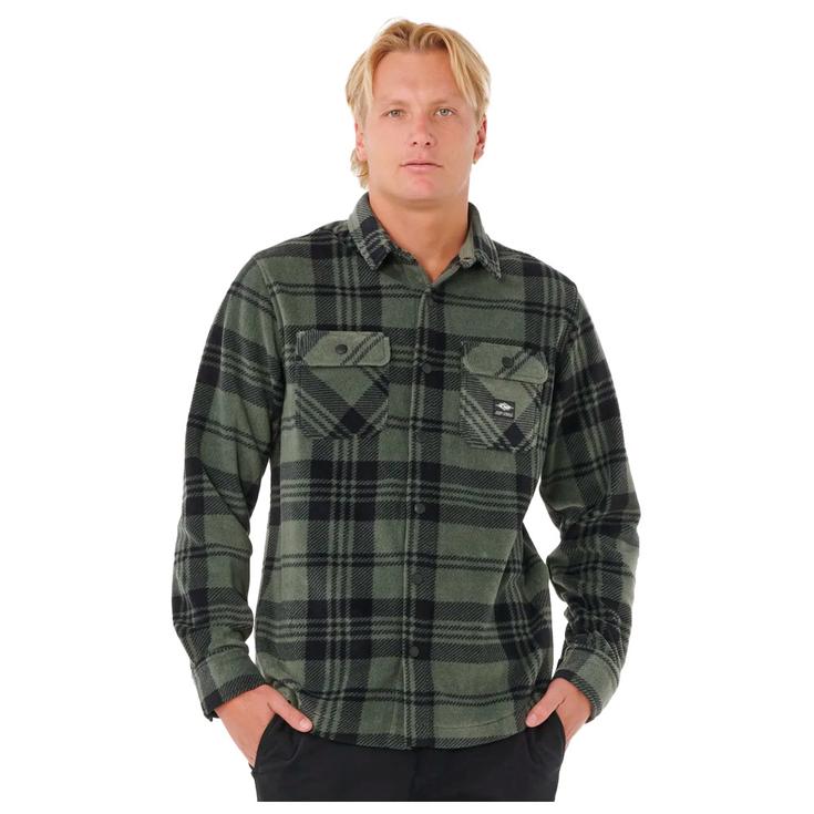 Rip Curl Chemise Fun Times Polar Fleece Shirt Deep Cactus Présentation