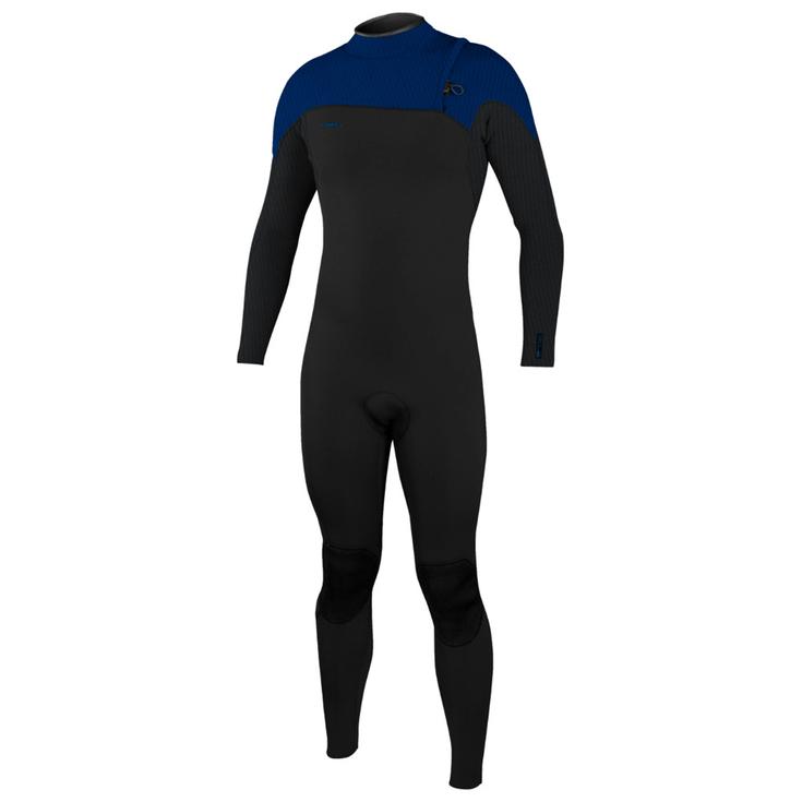 O'Neill Combinaison Intégrale Hyperfreak Comp 4/3 Zipless Full Black / Twilightblue Présentation