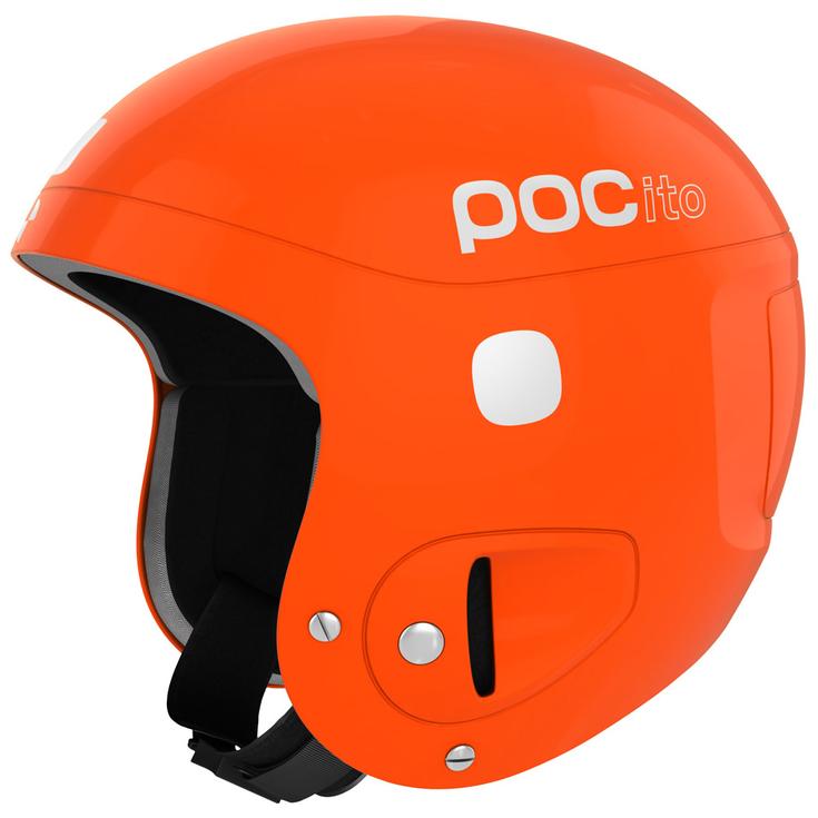 Poc Casque Pocito Skull Fluorescent Orange 