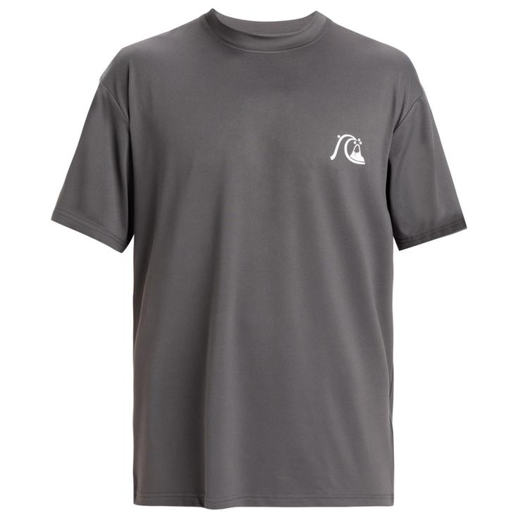 Quiksilver Top Manches Courtes DNA Bubble Logo SS Iron Gate Présentation