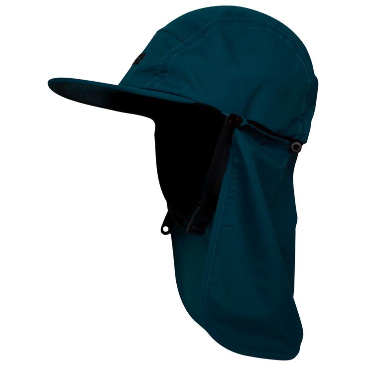 Fcs Casquette Surf / Chapeau Surf Essential Surf Cap Legionnaire Tidal Blue Présentation