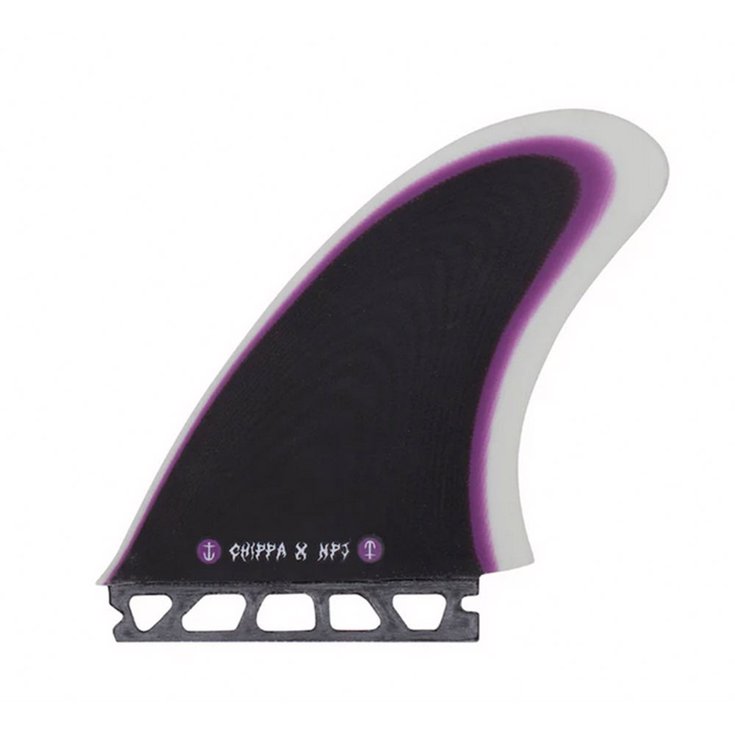Captain Fin Ailerons Surf Chippa + Neal Purchase Twin Purple 