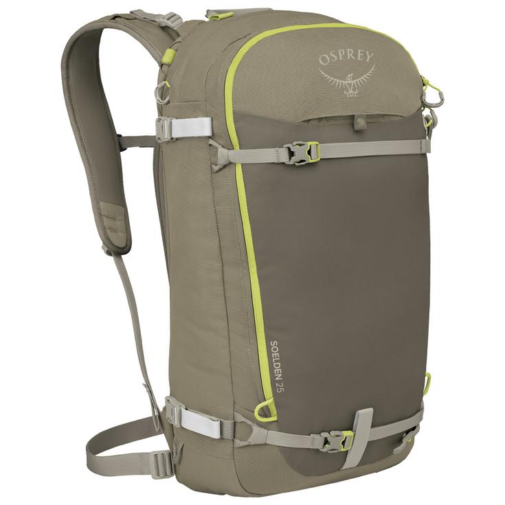 Osprey Sac à dos Soelden 25 Olive Tan Earl Grey Présentation