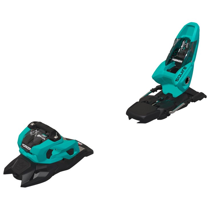 Marker Fix Ski Squire 11 90mm Black Teal Présentation