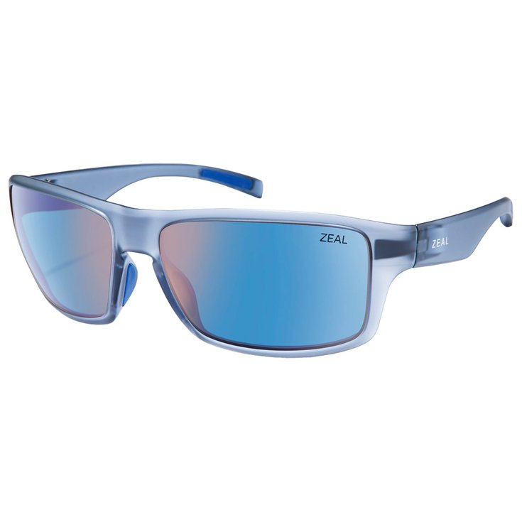 Zeal Lunettes de soleil Incline Matte Smoke Ellume Polarized Horizon Blue Présentation