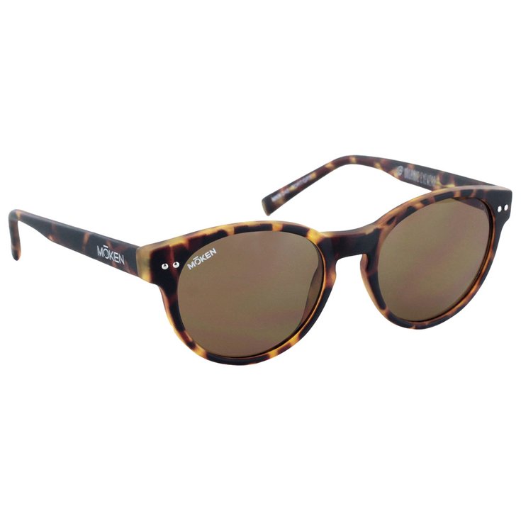 Moken Vision Lunettes de soleil Roundy Tortoise Grey Présentation