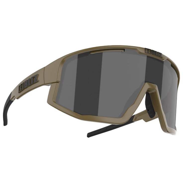 Bliz Lunettes de soleil Vision Matte Camo Green Smoke Silver Mirror Présentation
