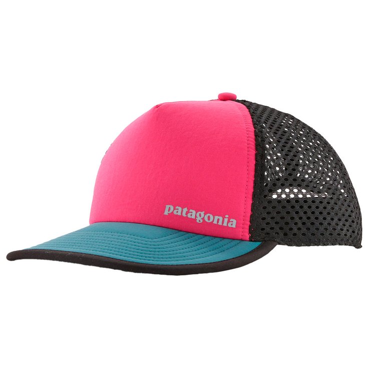 Patagonia Casquettes Duckbill Trucker Hat Luminous Pink Présentation