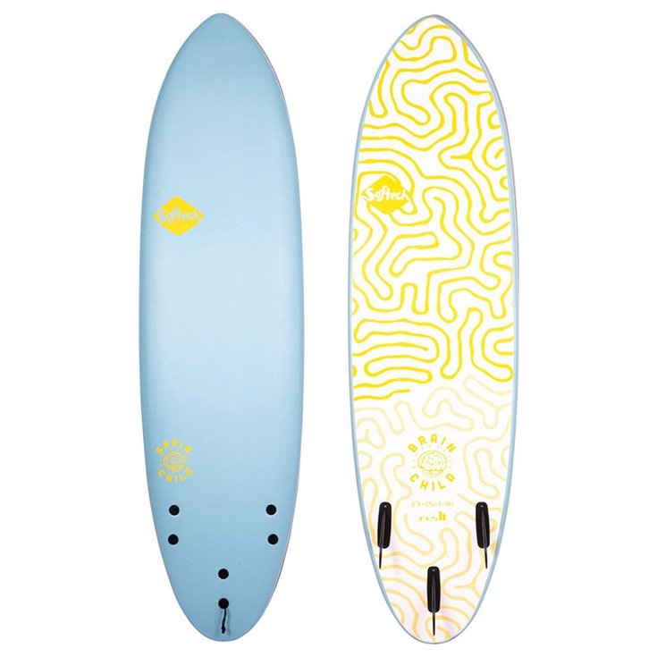 Softech Board de Surf Brainchild - Mist Profil