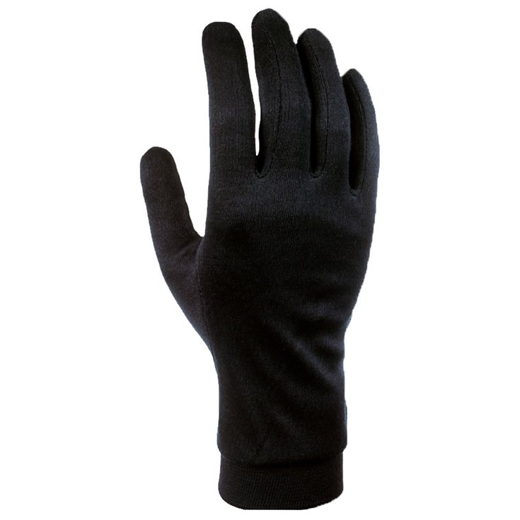 Cairn Gant Silk Gloves Women Black Dos