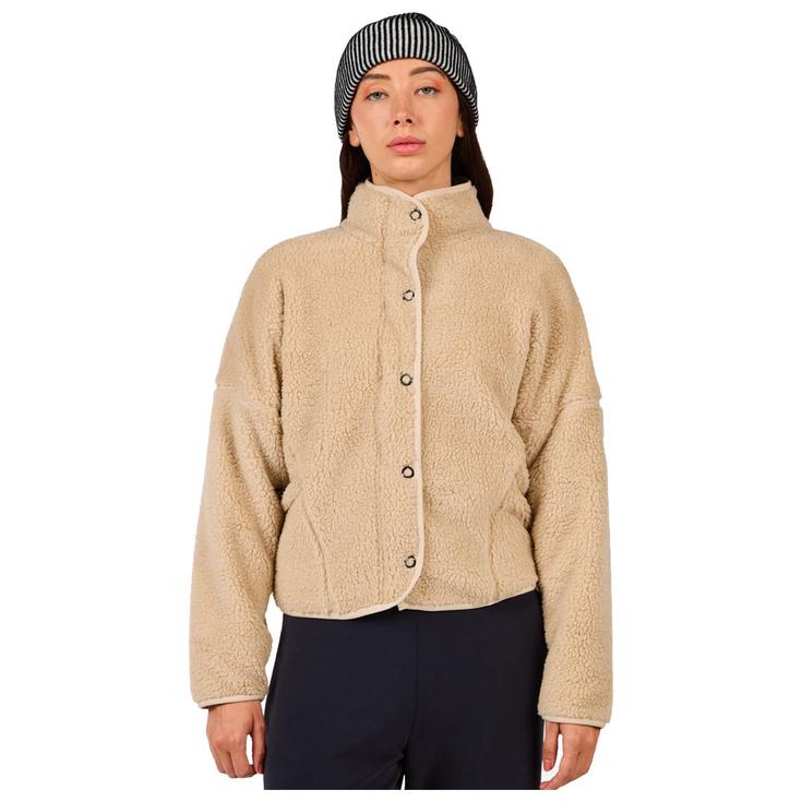 Rossignol Polaire W Alltrack Snap Sherpa Jacket Fog Présentation
