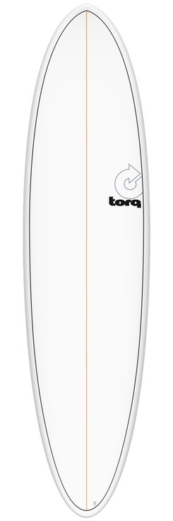 Torq Board de Surf Modfun TET Funboard White Pinline Dos