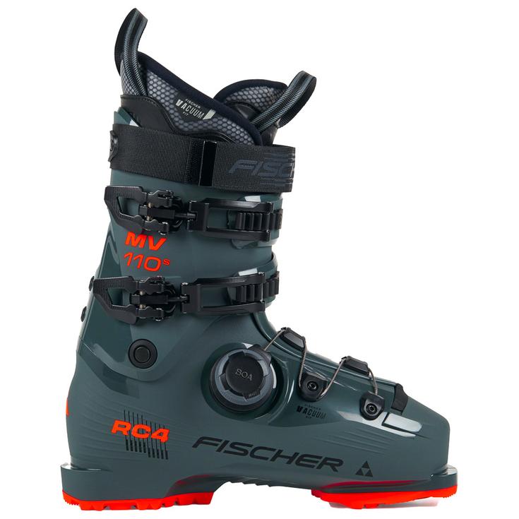 Fischer Chaussures de Ski Rc4 110 Mv S Boa Gw Rhino Grey Détail