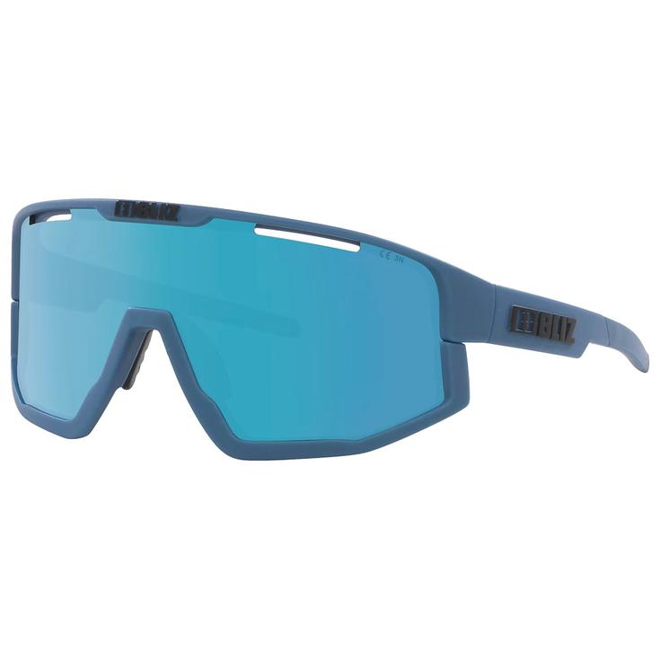 Bliz Lunettes de soleil Fusion Matte Blue Brown Blue Multi Présentation
