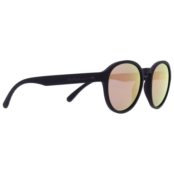Red Bull Spect Lunettes de soleil Margo Matt Soft Touch Black Blue Rose Mirror Présentation