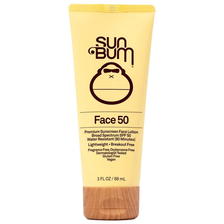 Sun Bum Crème solaire Original SPF 50 Sunscreen Face Lotion Présentation