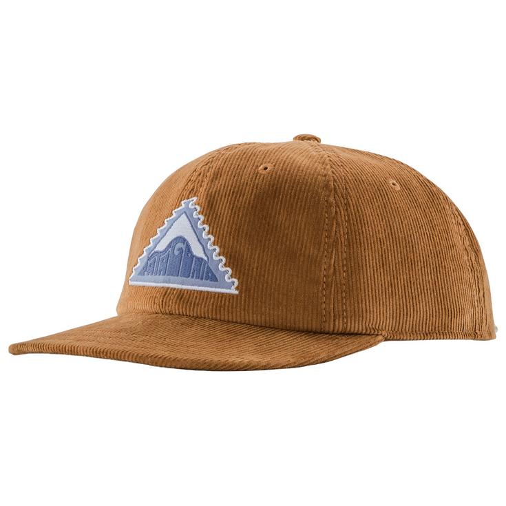 Patagonia Casquettes Corduroy Cap Driftways Patch Coriander Brown Présentation