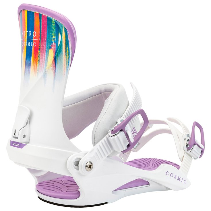Nitro Fix Snowboard Cosmic White Brush Présentation