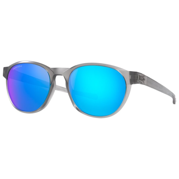 Oakley Lunettes de soleil Reedmace Matte Grey Ink Prizm Sapphire Présentation