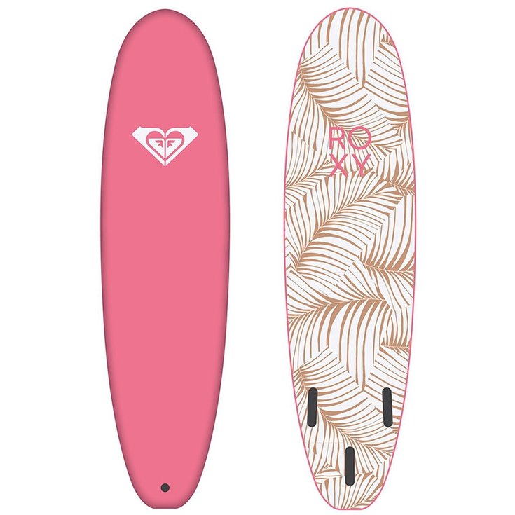 Roxy Board de Surf Soft Break - Tropical Pink Côté