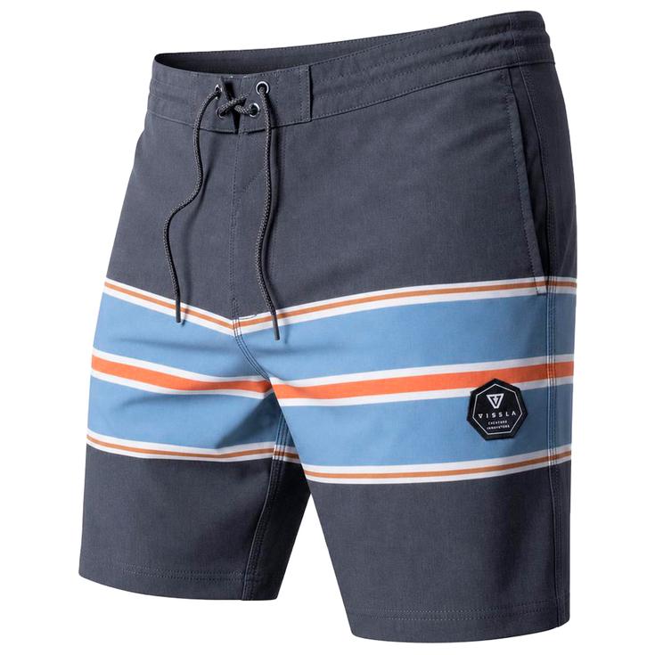 Vissla Boardshort Free Lap 18.5 Boardshort Phantom Présentation