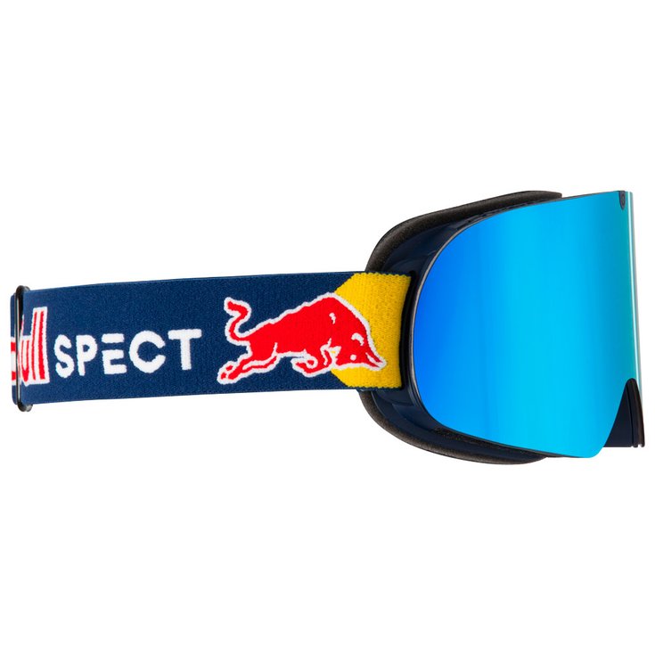 Red Bull Spect Masque de Ski Soar Matt Blue Smoke Ice Blue Mirror Présentation
