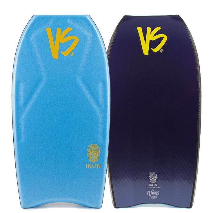 Versus Board de Bodyboard Ikon Kinetic PP Concave- Aqua / Metallic Dark Blue Présentation