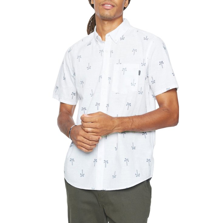 Hurley Chemise MC One and Only Paisley Palm Présentation