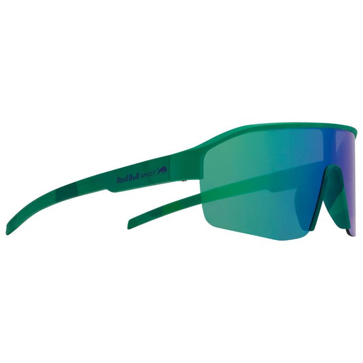 Red Bull Spect Lunettes de soleil Dundee Matt Turquoise Pattern Smoke Green Purple Mirror Présentation