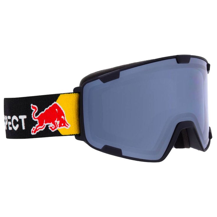 Red Bull Spect Masque de Ski Park Matt Black Smoke Silver Mirror Présentation