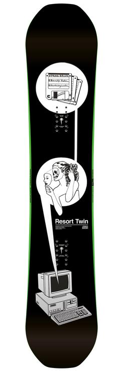 Capita Planche Snowboard Resort Twin - 158W Présentation