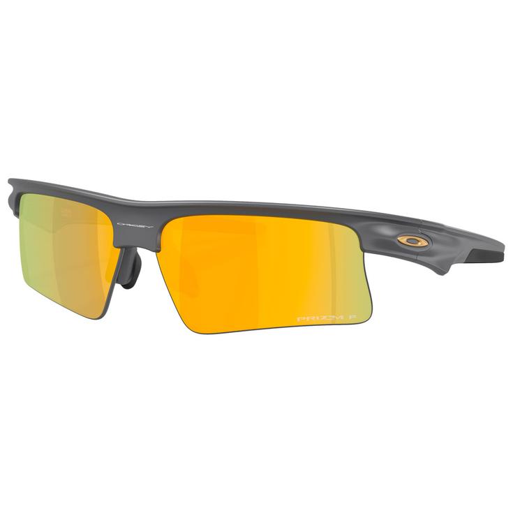 Oakley Lunettes de soleil Bisphaera Speed Matte Carbon Prizm 24K Polarized 