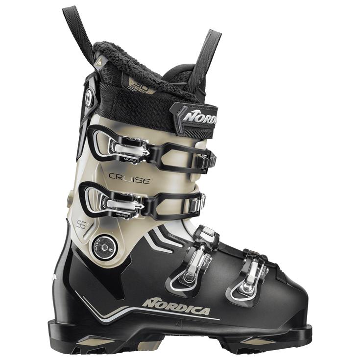 Nordica Chaussures de Ski The Cruise 95 W Gw Sand Black Côté