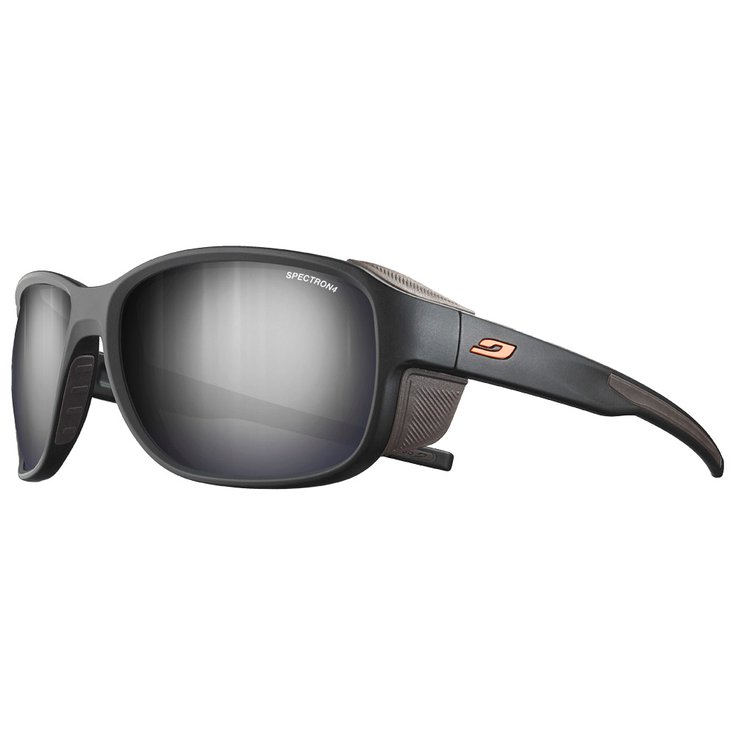 Julbo Lunettes de soleil Montebianco 2 Mat Noir Orange Spectron 4 Présentation