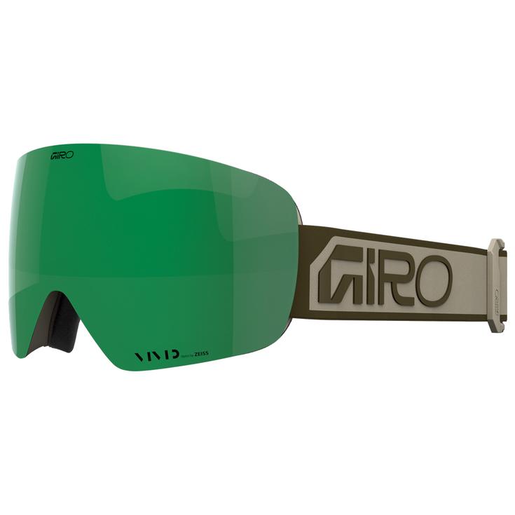 Giro Masque de Ski Contour Stone Wordmark Vivid Envy + Vivid Infrared Présentation
