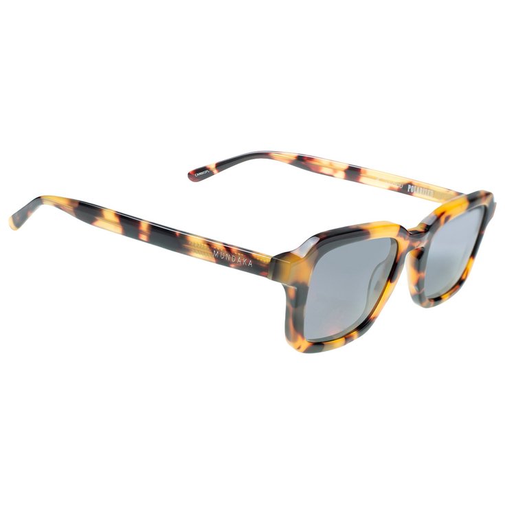 Mundaka Optic Lunettes de soleil Canggu Black Yellow Tort Smoke Polarized Présentation