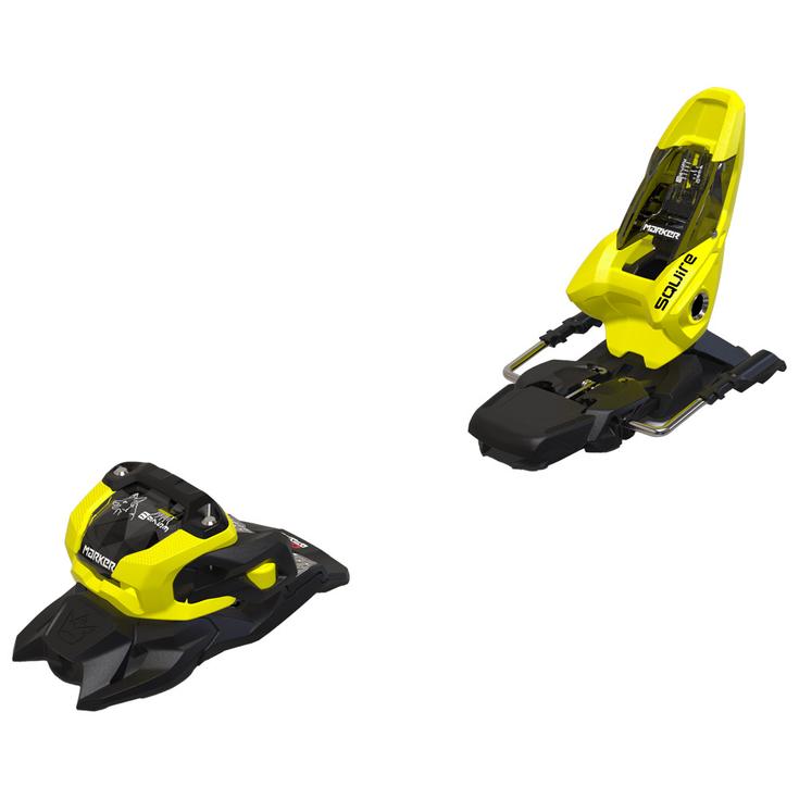 Marker Fix Ski Squire 11 110mm Black Yellow Présentation