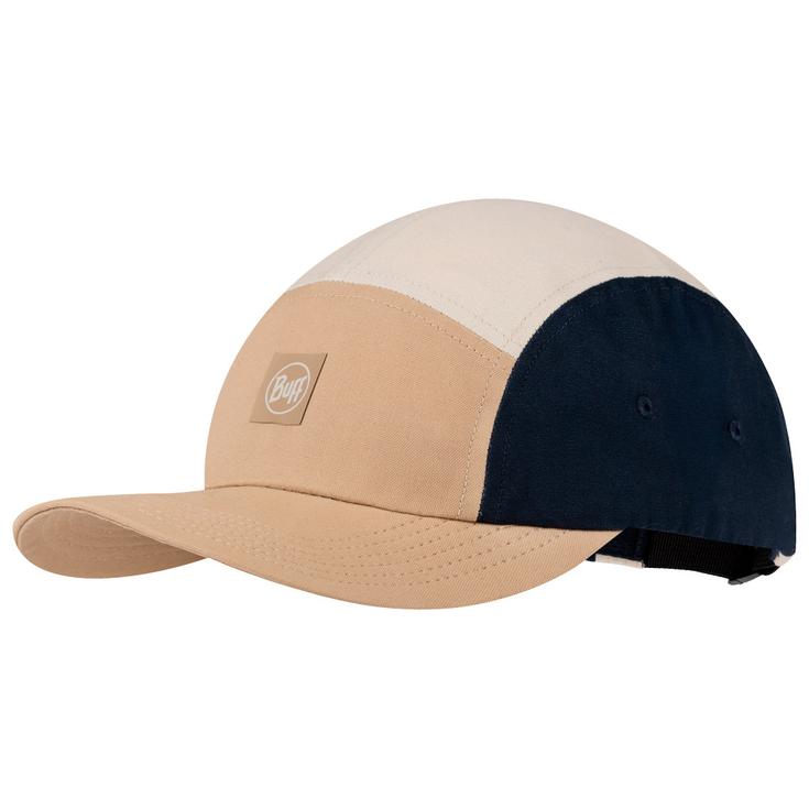 Buff Casquettes 5 Panel Venture Cap Allvin Sand Présentation